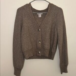 Sincerely Jules Brown Knit Cardigan